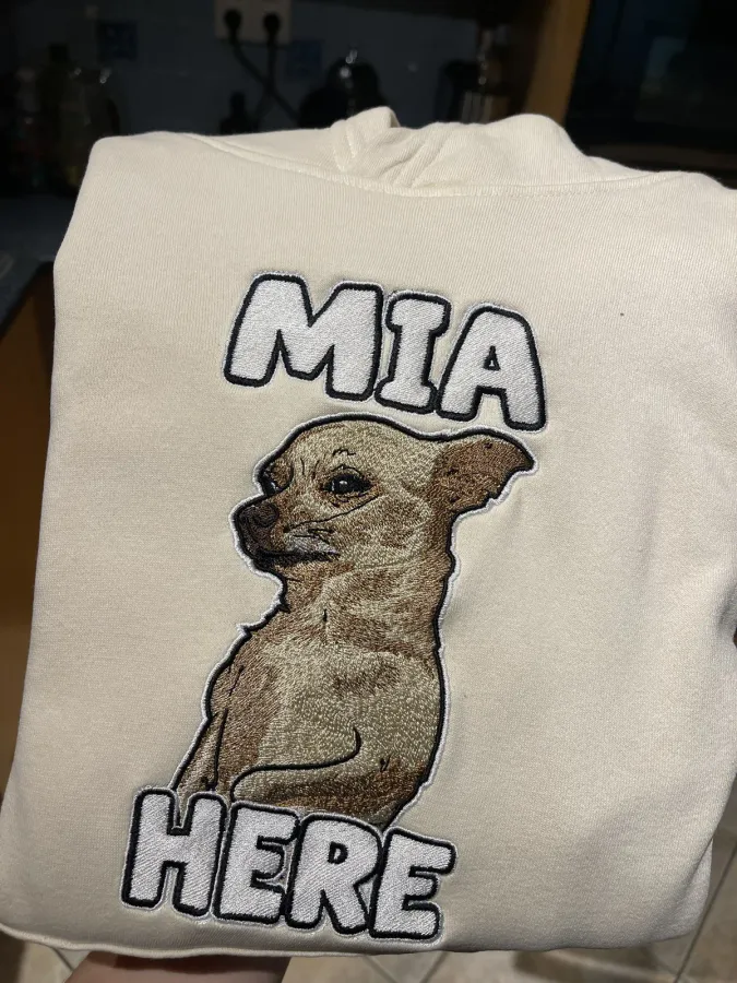 Vyšívaný portrét na želanie